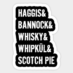 It`s a Scottish thing! Sticker